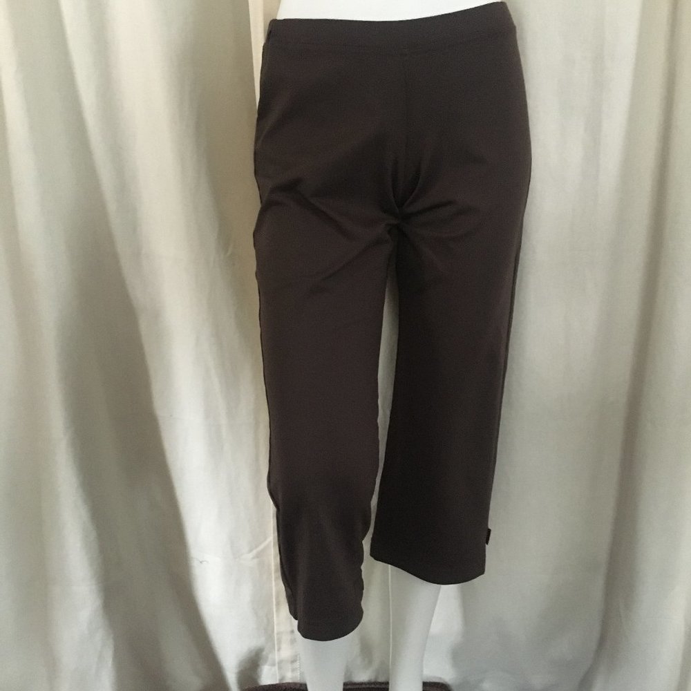 prAna Workout Crop Pants Brown Size M